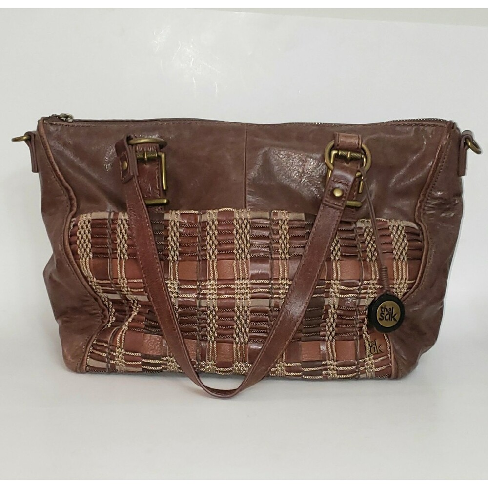 The Sak Brown Leather Shoulder bag